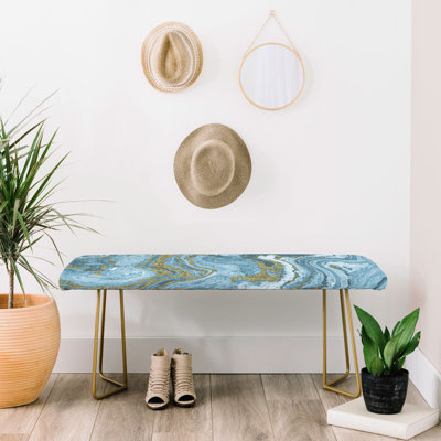 Ninola Polyester Upholstered Bench