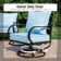 Tapasi Patio Conversation Set with Swivel Lounge Chairs