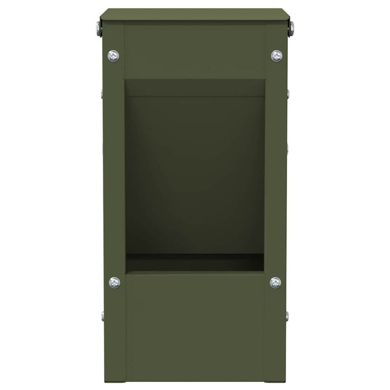 Small Animal Feeder, Olive Green