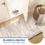 Tapis de couloir à rayures modernes, lavable à la machine, envers antidérapant en TPR pour planchers de bois franc-385447480-385447485