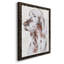 «Sitting Dog III», peinture sur toile encadrée-1452435715-1452435724