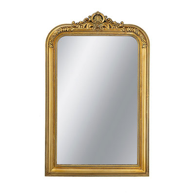 23.5X37.5" Decorative Arched Wall Mirror