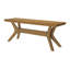 Banc de salle à manger à pieds croisés Muhsina (48 po / 1220 mm)-889828835
