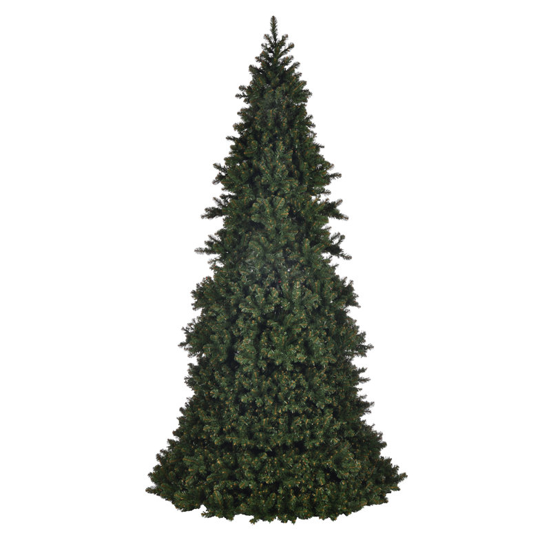 Artificial Christmas Tree with Lights, 16', Multicolored