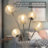 Abrum 69.8'' Chrome Tree Floor Lamp