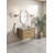 Maxbano 36" Wall Mounted Bathroom Vanity with White Top