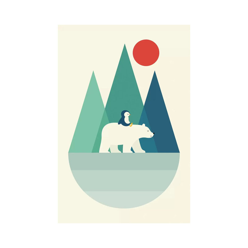 Bear You by Andy Westface - Wrapped Canvas Print, 66.04 cm H x 45.72 cm W x 1.91 cm D