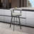 Hollie-May Mid-century Swivel Counter or Bar Height Bar Stool with Open Back in Faux Leather, Metal-362040837-362040838-365216864