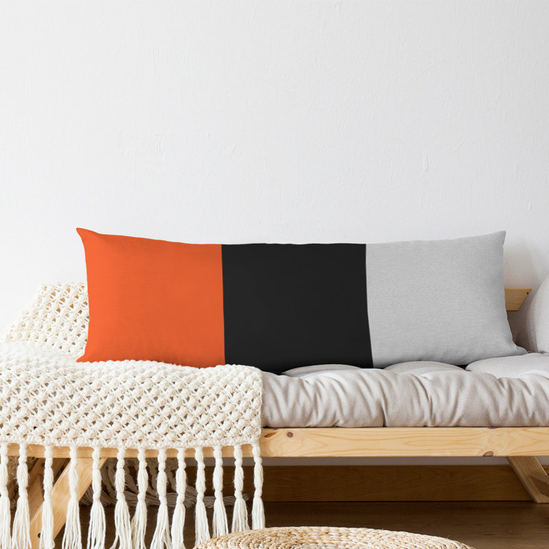 Polyester Medium Pillow, Tennessee Football, San Francisco Orange/Black/White