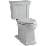 Tresham® 1.28 GPF Water Efficient Elongated Two-Piece Toilet (Seat Not Included)