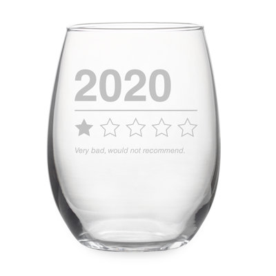 2020 Review 21oz. Wine Glass