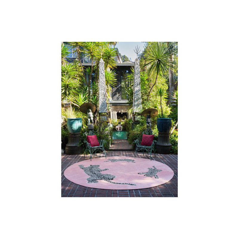 Diane von Furstenberg Climbing Cubs Area Rug, Rectangle 6' x 9'