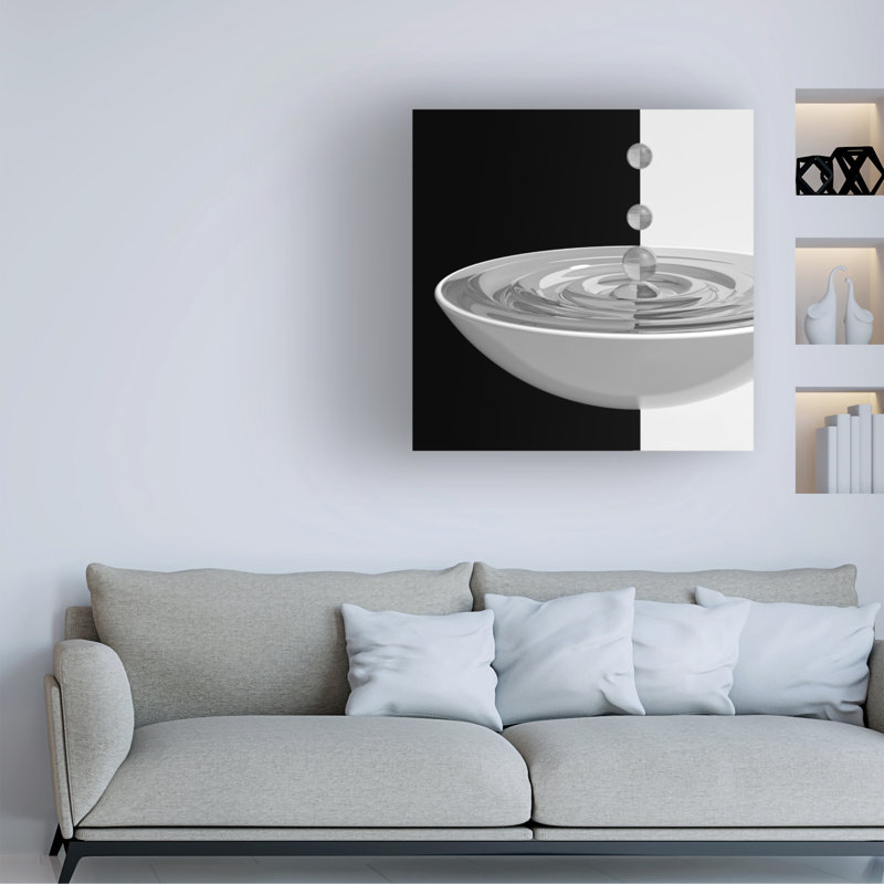 Antonyus Bunjamin Water Reflection Canvas Art, 35" H x 35" W