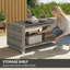 Rectangular Metal Outdoor Coffee Table , 90cm cm W 50cm cm D-58293096