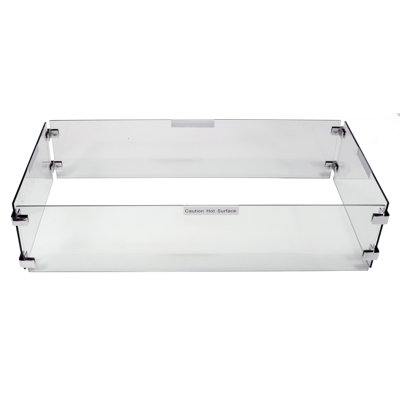Verre pare-flammes Wind Fire Pit