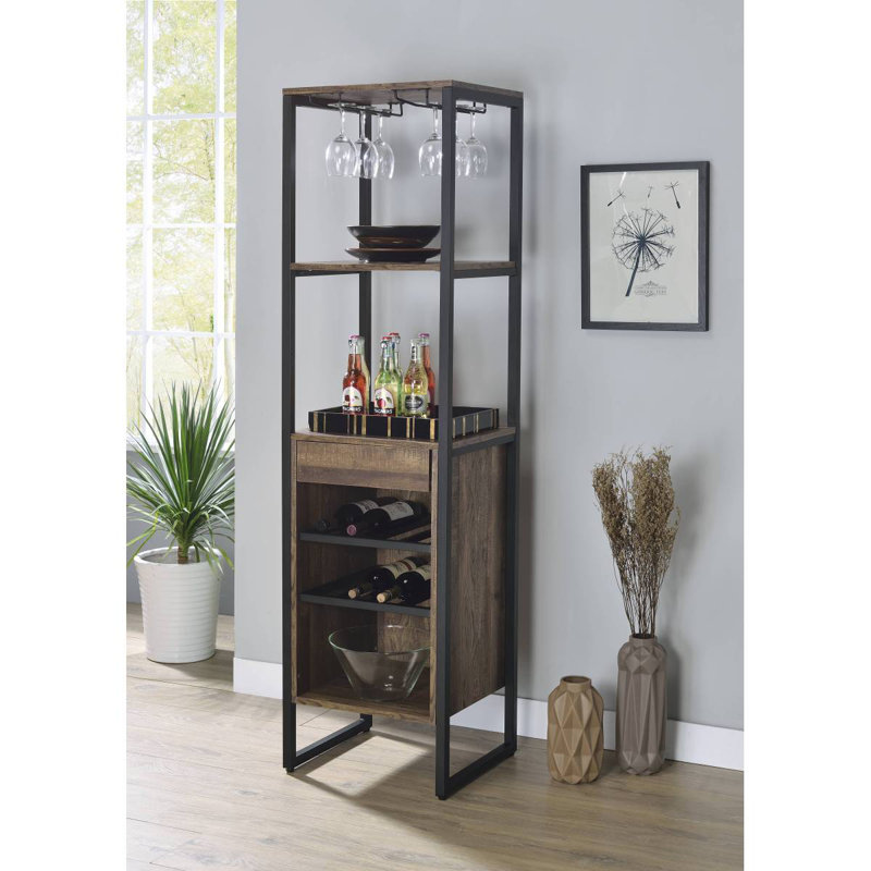 Wine Rack with 1 Drawer