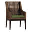Peninsula Patio Dining Armchair with Cushions-721266522-749619034-756465803