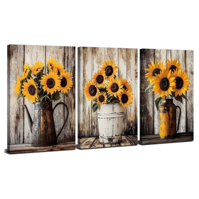 3 Piece Wrapped Canvas Print