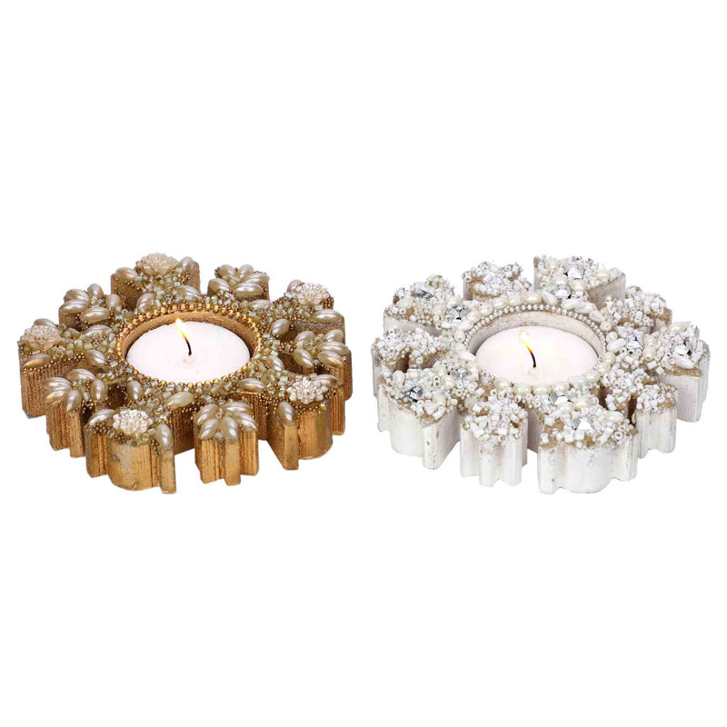 Ensemble de 2 bougies chauffe-plat Snowdrift
