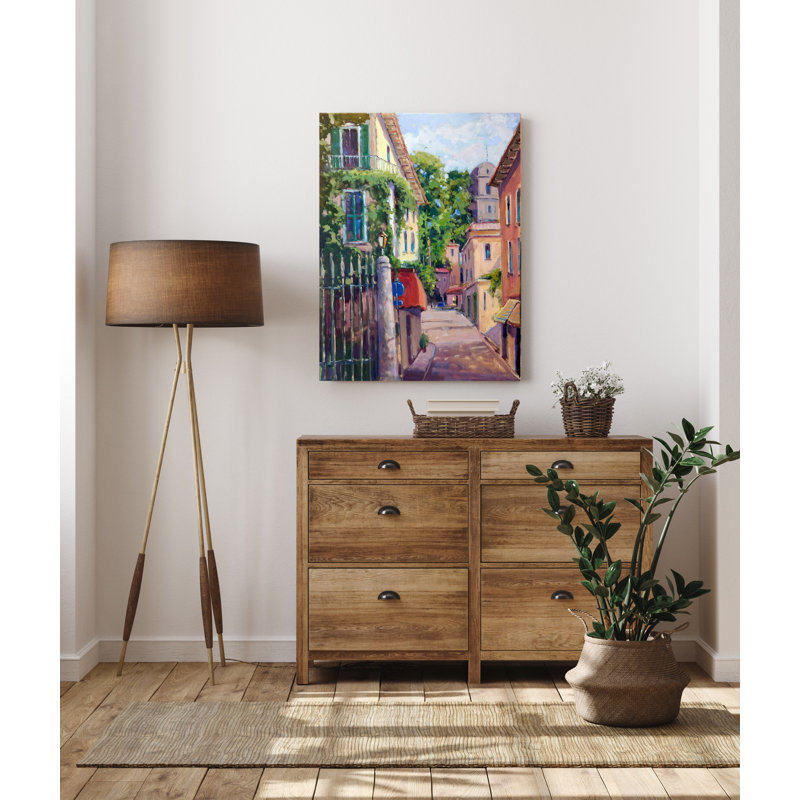 Balcony Print by John Beard, Unframed, 30" H x 24" W x 3" D