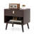 Nightstand Mid-Century End Table Compact Sofa Side Table With Drawer