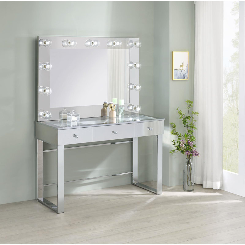 Ensemble coiffeuse avec miroir Joung