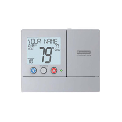 Thermostat Goodman 7 jours: 3 chauds / 2 froids, Ce, Culus, Fcc