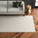 Lowe Hand Woven Wool Cream Area Rug