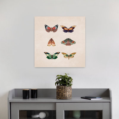 Winged Elegance by Emel Tunaboylu - Wrapped Canvas Print