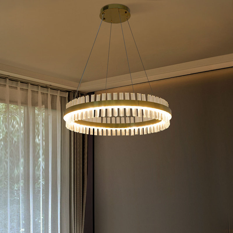 Lustre en cristal 31,5 po