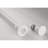 Ridder Telescopic Shower Curtain Rod 70-115cm White