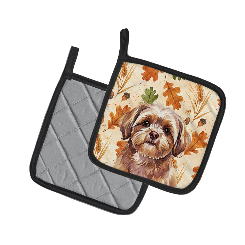 Paire de porte-casseroles en forme de coeurs