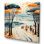 Beach Day Umbrella Parade I - Beach People, art mural