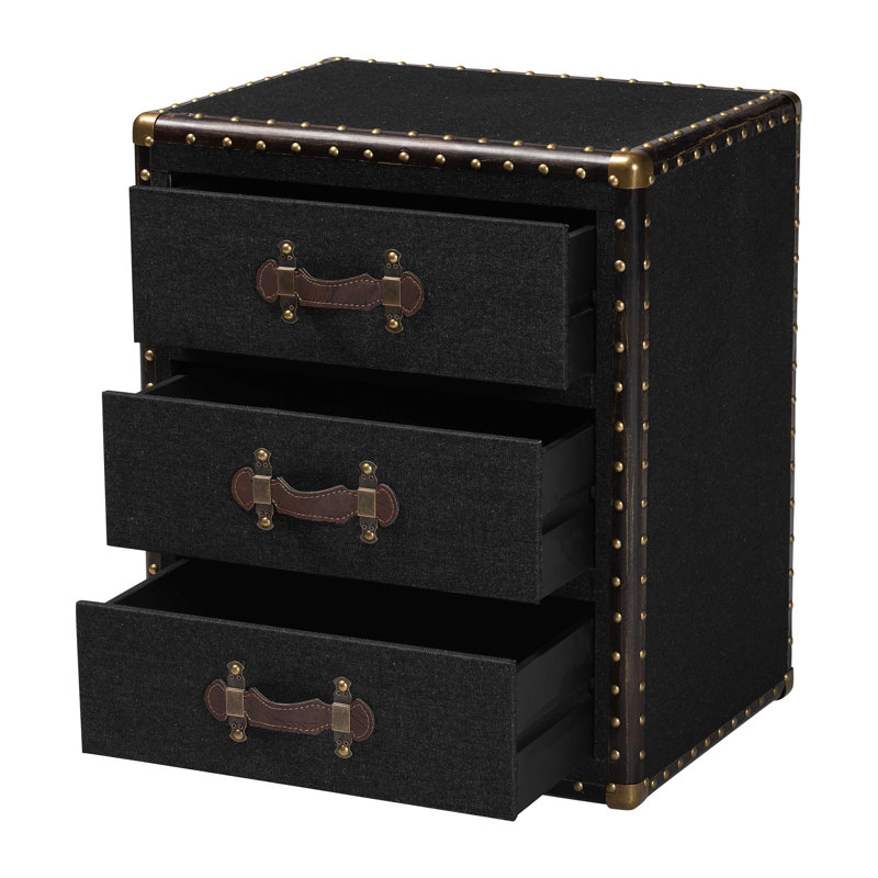 Table de bout Zachery Baxton Studio Mallison, Noir