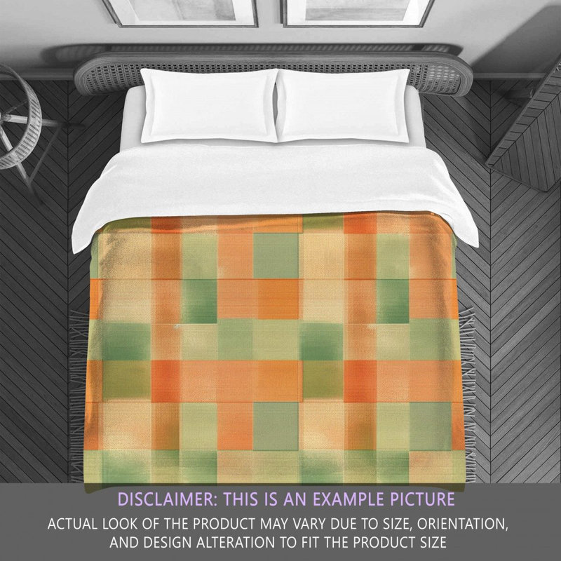 Checkered Comforter, King Comforter
