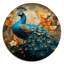 Westbury - animaux, art en métal rond-109734005