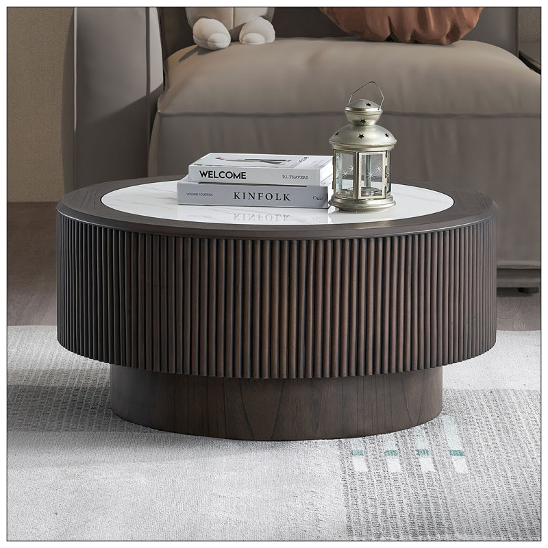 Coffee For Livingroom, 15.94" H x 35.43" L x 35.43" W