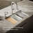 Riverby 33" undermount double-bowl workstation kitchen sink-107896215