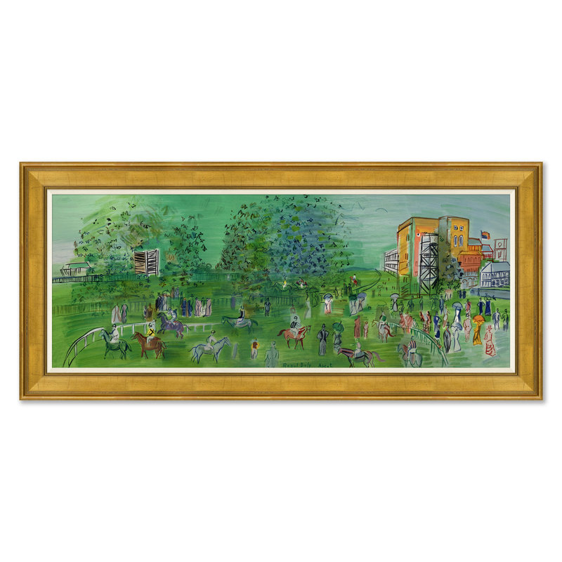 Le Grand Prix A Ascot By Raoul Dufy Print
