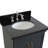 Ilford 25'' Single Bathroom Vanity with Granite Top-247605026-247605029