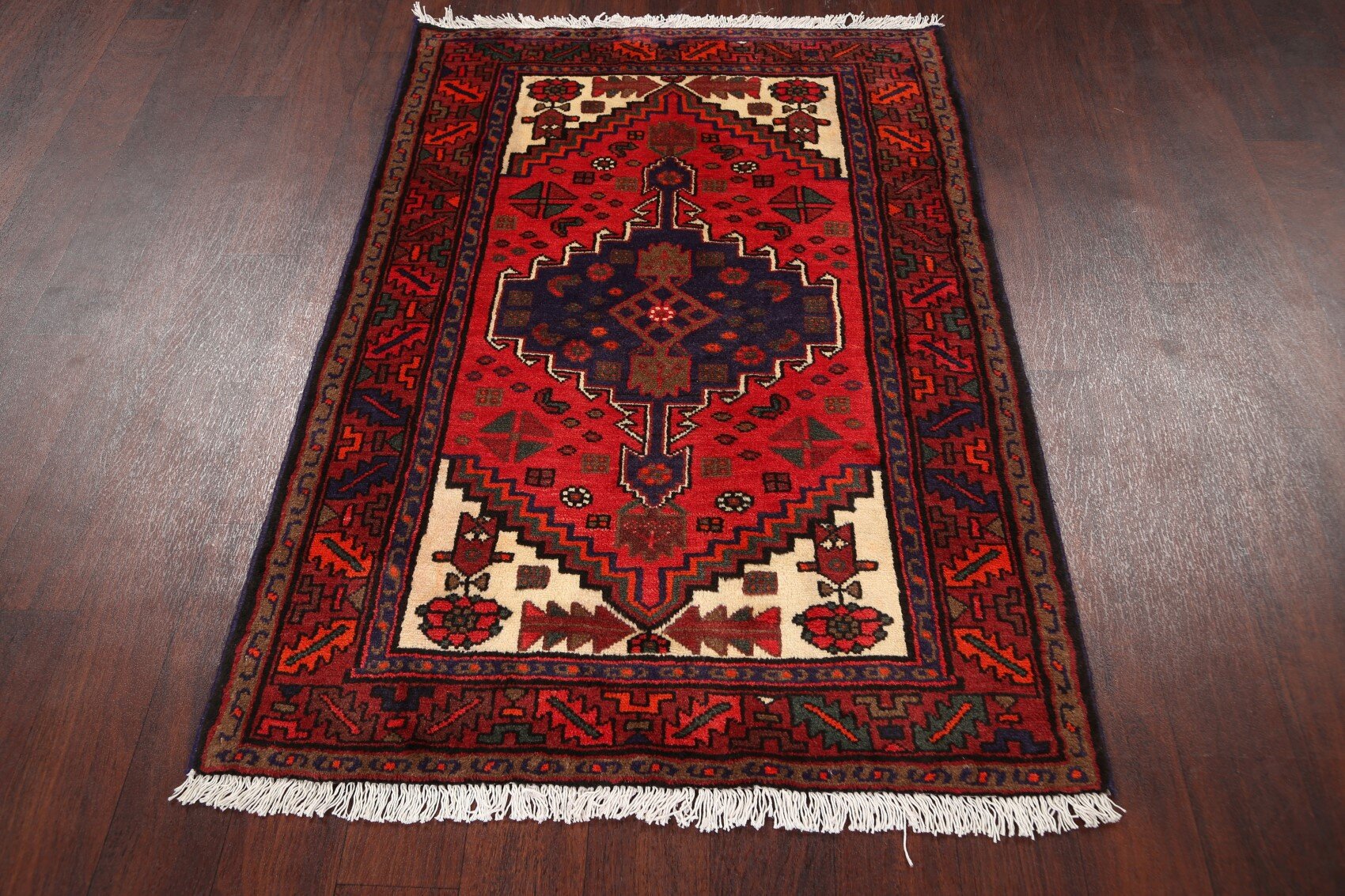 Isabelline One-of-a-Kind 3' X 4'6 New Age Wool Area Rug in