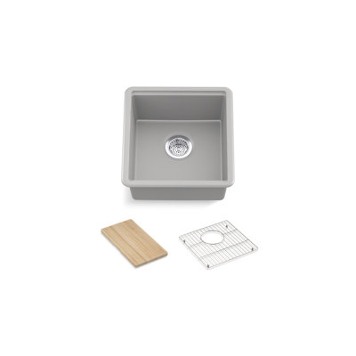 Billings Undermount Bar Sink With Accessories