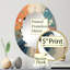 Huchison - Miroir mural Mid-Century ovale-208080944