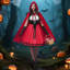 Women Little Red Riding Hood Costume L-133573400