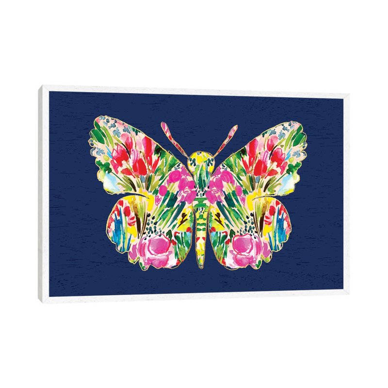 Freshly Picked 1 Piece Wall Art on Canvas, 45.72cm H x 66.04cm W x 3.81cm D, White Framed