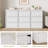 9-Drawer Dresser for Bedroom, Freestanding Wooden Storage Chest with Wide Horizontal Design, Organizer for Living Room, Hallway or Entryway-234523758