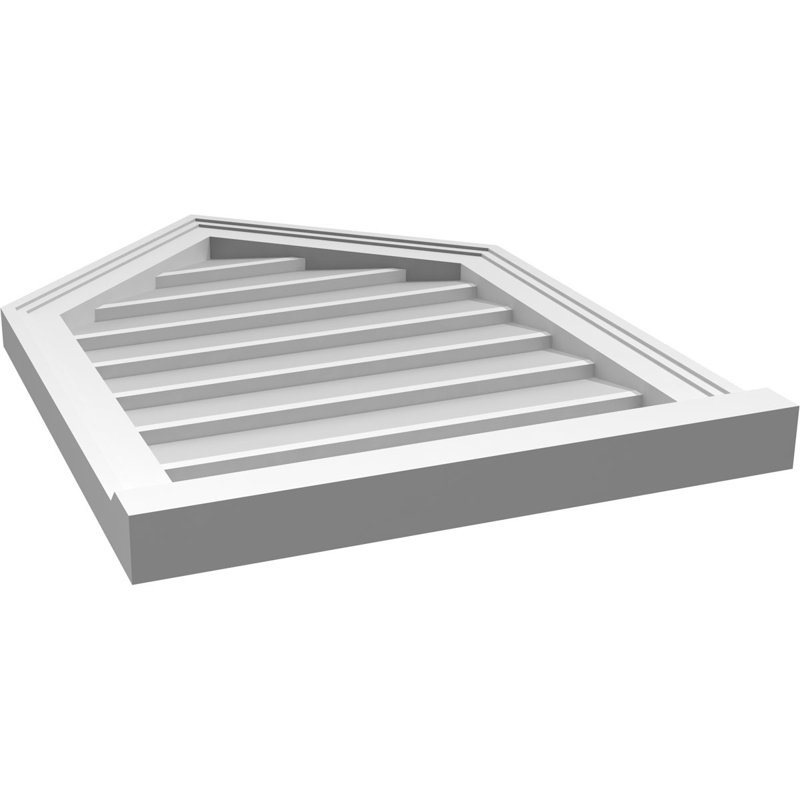 Ventilateur à pignon en uréthane non-fonctionnel Signature, H 28 po x l 20 po x P 2 po, 11/12