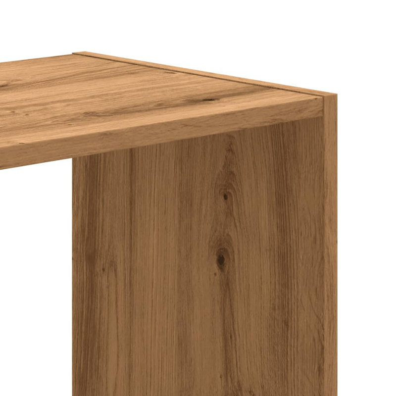 Selven 68.5cm H x 68.5cm W Bookcase, Artisian Oak