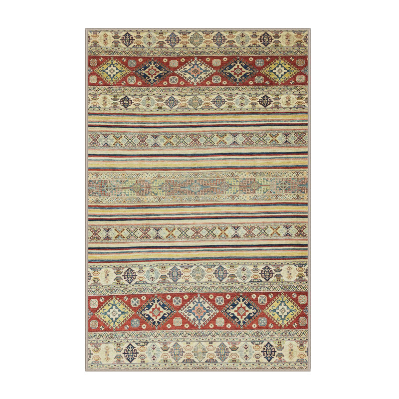 Abstract Indoor Rug, Rectangle 8' x 12'