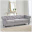 Mobilier de salon moderne à 3 places avec support confortable et construction robuste